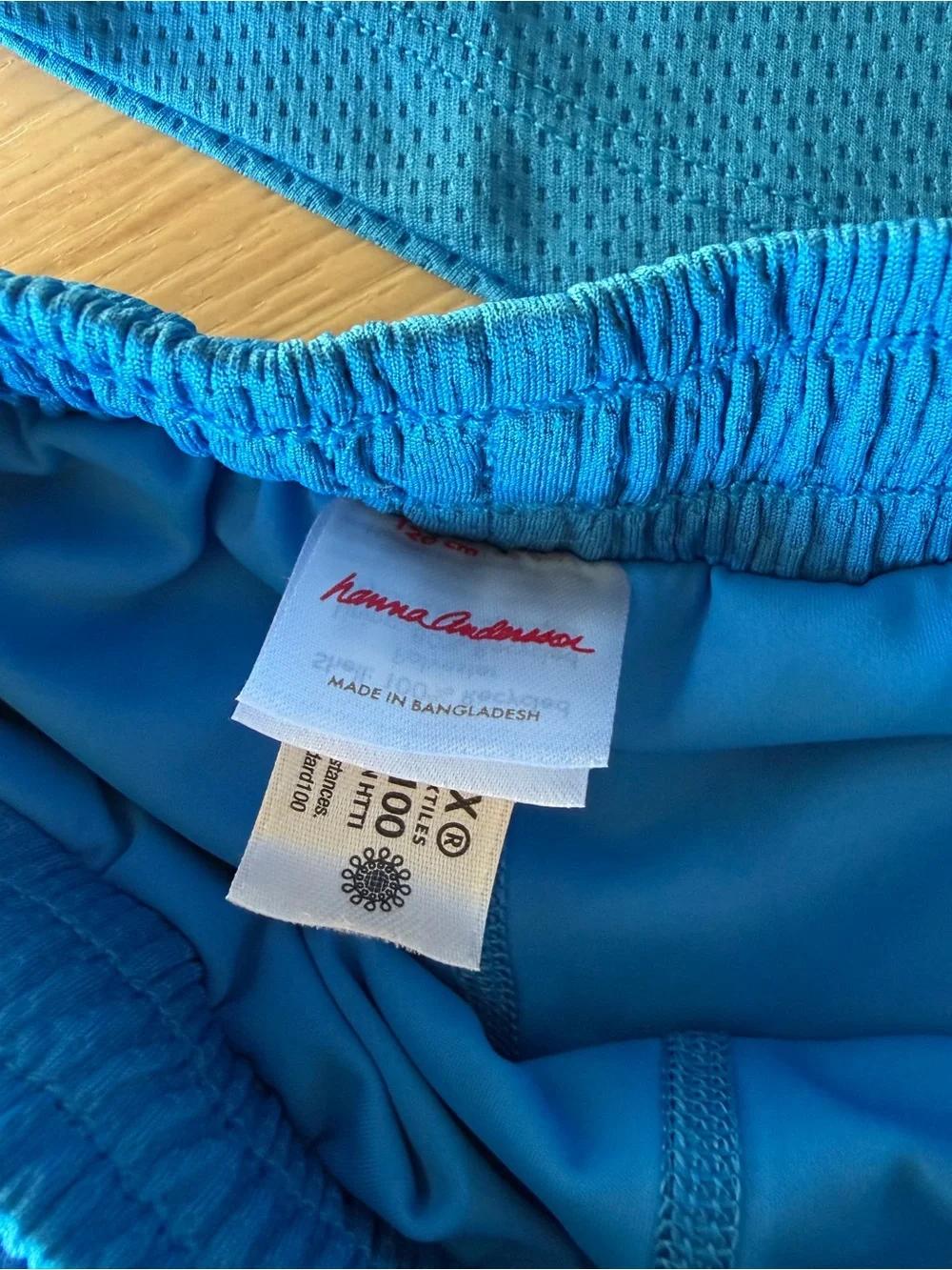 Hanna Andersson Girl’s Blue Tank Top and Skort Set